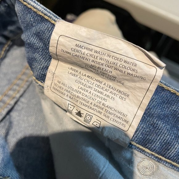 Bluenotes High Rise Mom Jeans Blue Size 29 - Picture 4 of 7